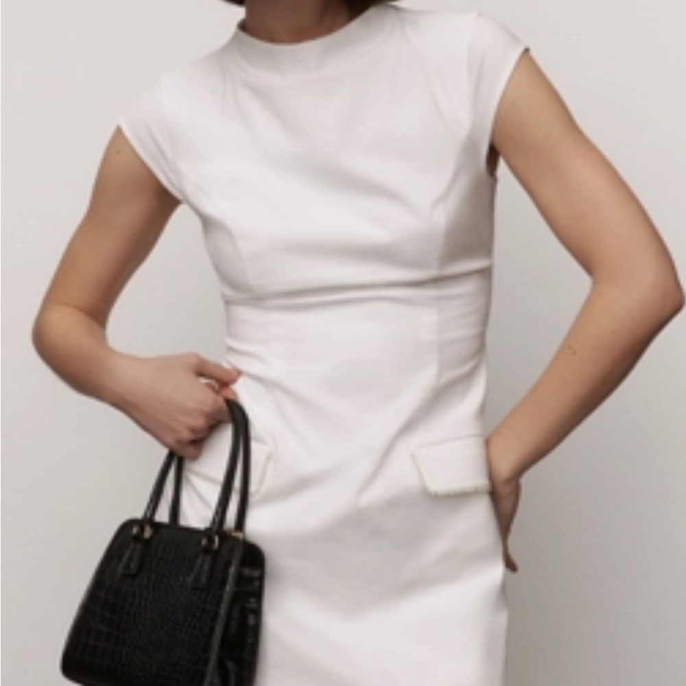 BHLDN Structured Mini Dress